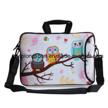 Fashionable Neoprene Laptop Sleeve with Shoulder Belt for 14" Laptop